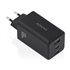 Cargador GaN 100W, 2x USB-C PD3.0 QC4.0 QC5.0, 1x USB-A QC3.0, Negro