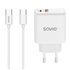 LA-10 cargador de dispositivo móvil Teléfono móvil, Teléfono, Universal Blanco USB Carga rápida