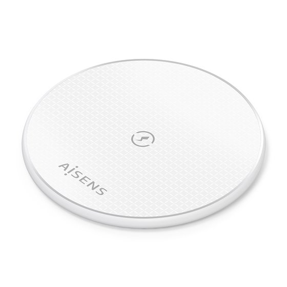 Cargador Inalambrico USB-C 15W Para Movil, Blanco