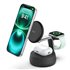 Qi2 Fitness tracker, Auriculares, Smartphone, Reloj inteligente Negro USB Cargador inalámbrico Carga rápida Interior