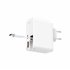 Cargador ultrarrápido 65W con USB-C Power Delivery, USB-A Quick Charge y cable retráctil USB-C integrado