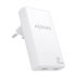 Cargador De Pared GaN Ultra Delgado 65W, 2xUSB-C PD3.0 QC4.0, Blanco