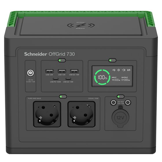 PPS730-GR estación de energía portátil Ión de litio 995 W 6,4 kg