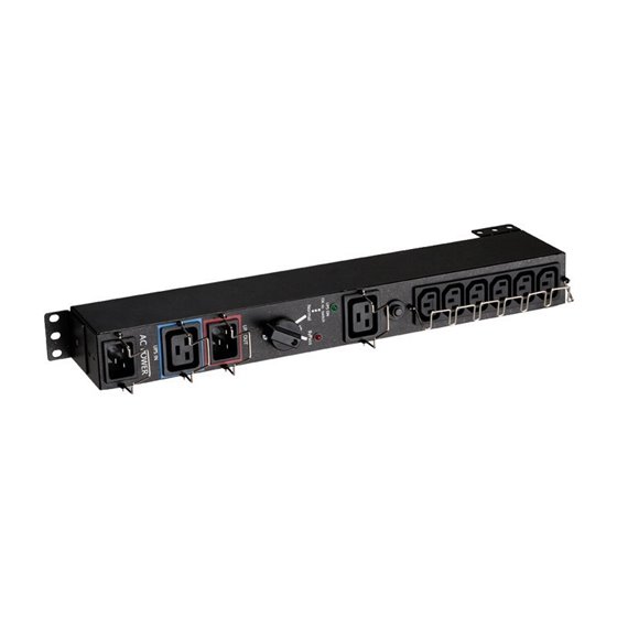 MBP3KI panel de bypass de mantenimiento (MBP, Maintenance Bypass Panel) 220 - 240 V Negro