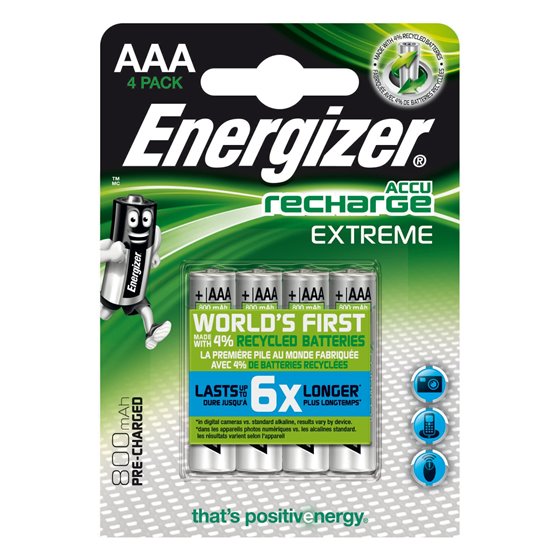 Accu Recharge Extreme 800 AAA BP4 Batería recargable Níquel-metal hidruro (NiMH)