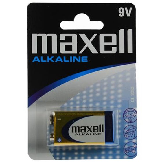 Alkaline Batería de un solo uso 9V Alcalino