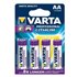 4x AA Lithium Batería de un solo uso Litio