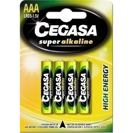 PILAS CEGASA ALCALINA LR03 B/4