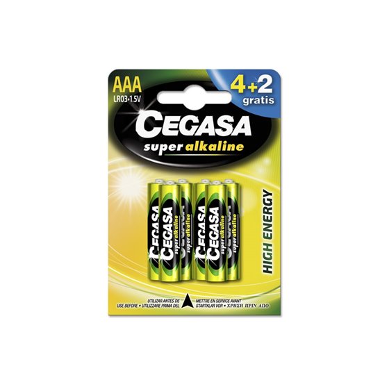 325887 pila doméstica Batería de un solo uso AAA Alcalino