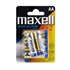 PILAS ALCALINA MAXELL LR06 BLISTER 4+2