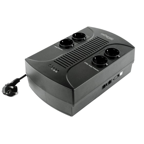 EG-UPS-001 sistema de alimentación ininterrumpida (UPS) 0,65 kVA 390 W 4 salidas AC