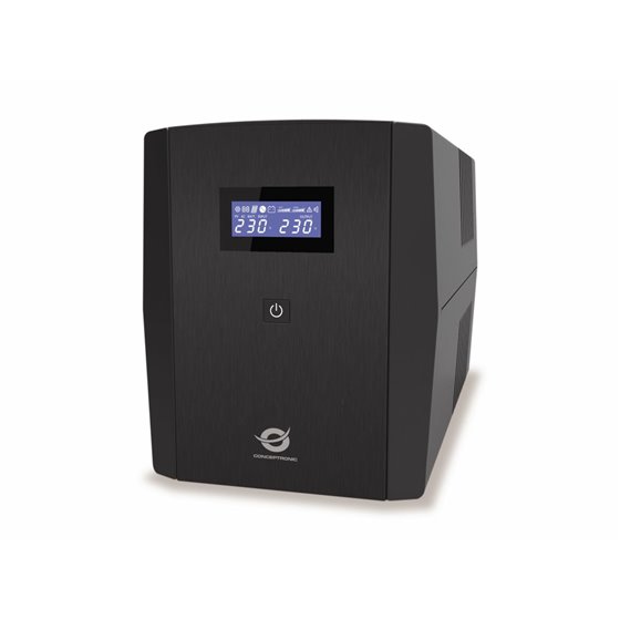 ZEUS08EM sistema de alimentación ininterrumpida (UPS) Línea interactiva 1,5 kVA 900 W 5 salidas AC