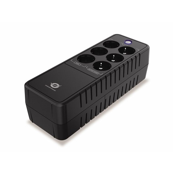 ZEUS09E sistema de alimentación ininterrumpida (UPS) En espera (Fuera de línea) o Standby (Offline) 0,85 kVA 490 W 6 salidas AC