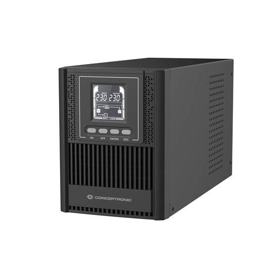 ZEUS52ES1K sistema de alimentación ininterrumpida (UPS) Doble conversión (en línea) 1 kVA 900 W 3 salidas AC