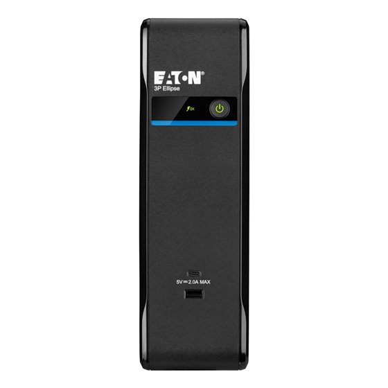 3P Ellipse sistema de alimentación ininterrumpida (UPS) En espera (Fuera de línea) o Standby (Offline) 0,9 kVA 540 W 4 salidas A