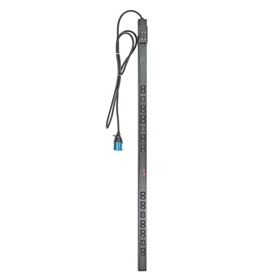 RACK PDU. BASIC. ZERO U. 32A. 230V. (20)C13 & (4)C19 unidad de distribución de energía (PDU) 24 salidas AC 0U Negro