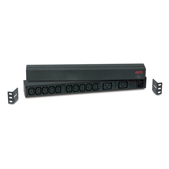 RACK PDU BASIC 1 U 16A 230V unidad de distribución de energía (PDU) 12 salidas AC 0U/1U Negro