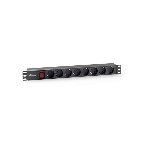 333283 unidad de distribución de energía (PDU) 8 salidas AC 1U Negro
