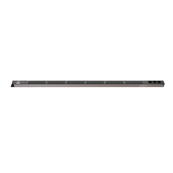 PDU para rack MPE, elemental, 0U, entrada IEC 60309 de 230/400 V y 3 x 32 A, salidas (24) C13, (6) C19 y (3) Schuko