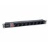 333286 unidad de distribución de energía (PDU) 8 salidas AC 1U Negro
