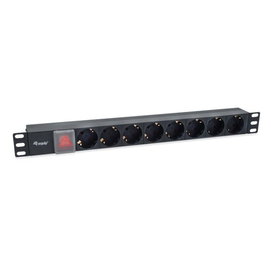 333286 unidad de distribución de energía (PDU) 8 salidas AC 1U Negro