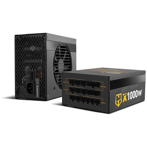 HUMMER X 1000W PLUS GOLD unidad de fuente de alimentación 24-pin ATX Negro