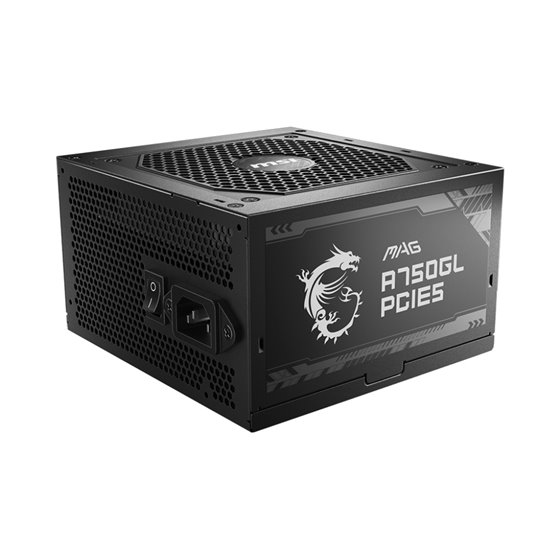 MAG A750GL PCIE5 unidad de fuente de alimentación 750 W 20+4 pin ATX ATX Negro
