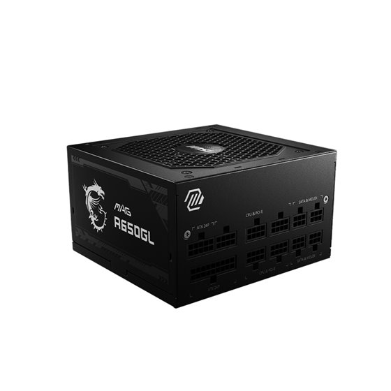 MAG A650GL unidad de fuente de alimentación 650 W 20+4 pin ATX ATX Negro
