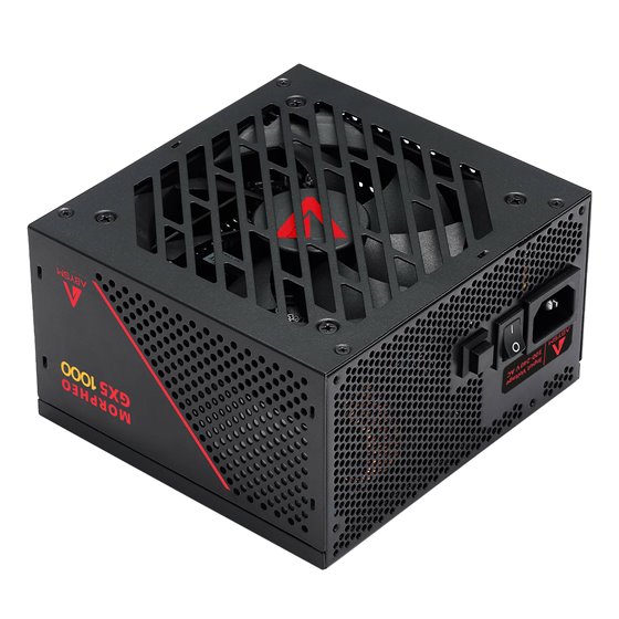 Morpheo GX5 1000W unidad de fuente de alimentación 20+4 pin ATX ATX Negro, Rojo