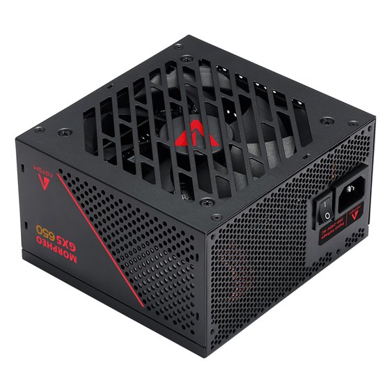 MORPHEO GX5 unidad de fuente de alimentación 650 W 20+4 pin ATX ATX Negro