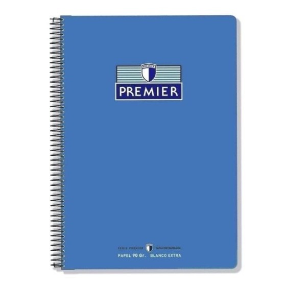 Bloc TAURO Premier Folio 80H 90 g. Tapa Dura Cuadrícula 4 mm.