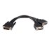 Cable de 0,2m de LFH59 DMS-59 a doble dual VGA - DMS59 Macho - 2x VGA Hembra