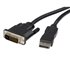 Cable de 3m Adaptador de Vídeo DisplayPort a DVI - Conversor Externo - 1920x1200