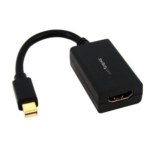 Adaptador Mini DisplayPort a HDMI - 1080p - Monitor/Pantalla/TV Mini DP a HDMI - Dongle Convertidor de Vídeo Pasivo mDP 1.2 a HD