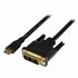 Cable de 2m Mini HDMI a DVI - Cable DVI-D a HDMI (1920x1200p) - Mini HDMI Macho de 19 Pines a DVI-D Macho - Cable Adaptador para