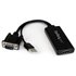 Adaptador VGA a HDMI con audio y alimentación USB – Conversor VGA a HDMI portátil – 1080 p