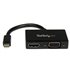 Adaptador Mini DP de Audio/Vídeo para Viajes - Conversor Mini DisplayPort a HDMI o VGA - 1920x1200 1080p