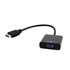 A-HDMI-VGA-03 adaptador de cable de vídeo 0,15 m HDMI tipo A (Estándar) VGA (D-Sub) Negro