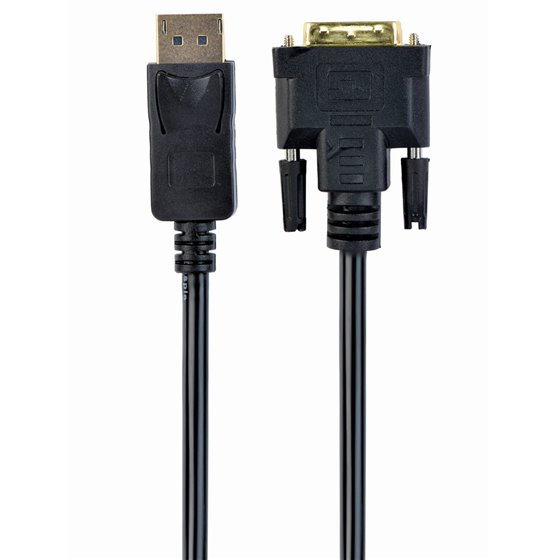 CC-DPM-DVIM-6 adaptador de cable de vídeo 1,8 m DisplayPort DVI Negro