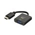 EW9864 adaptador de cable de vídeo 0,2 m HDMI VGA, 3.5mm Negro