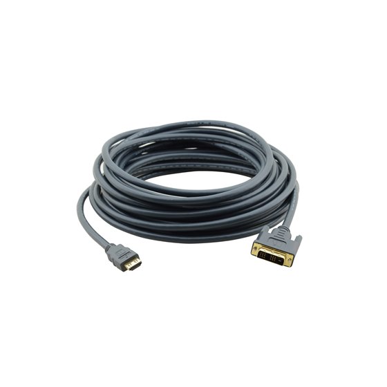 C-HM/DM 7,6 m DVI-D HDMI Negro
