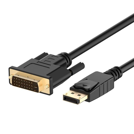 EC1440 adaptador de cable de vídeo 1 m DisplayPort DVI-D Negro