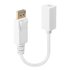 41060 adaptador de cable de vídeo 0,15 m DisplayPort Mini DisplayPort Blanco