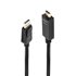 36920 adaptador de cable de vídeo 0,5 m DisplayPort HDMI tipo A (Estándar) Negro