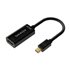 Conversor Mini DP V1.2 a HDMI V1.4 4K@30Hz, MDP/M-HDMI A/H, Negro, 15CM