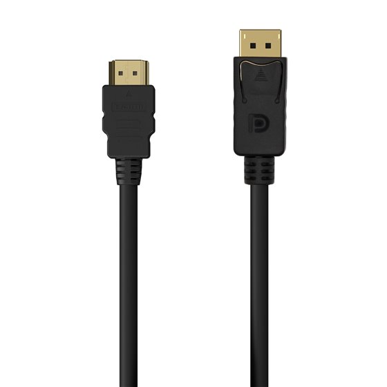 A125-0551 adaptador de cable de vídeo 1,5 m DisplayPort HDMI tipo A (Estándar) Negro