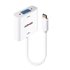 43355 adaptador de cable de vídeo USB Tipo C VGA (D-Sub) Blanco