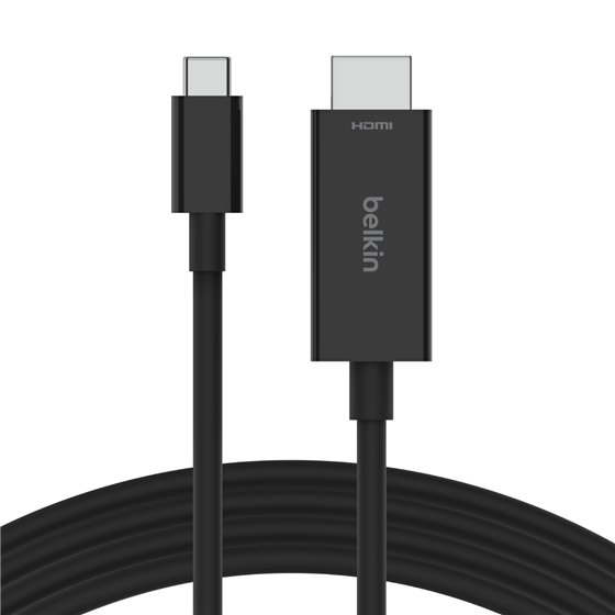 AVC012bt2MBK 2 m USB Tipo C HDMI Negro