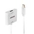 43339 adaptador de cable de vídeo 0,1 m USB Tipo C HDMI Blanco
