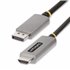 Cable Adaptador de 2m DisplayPort a HDMI - 8K 60Hz - 4K 144Hz - HDR10 - Conversor de Vídeo Activo DP 1.4 a HDMI 2.1 - Convertido